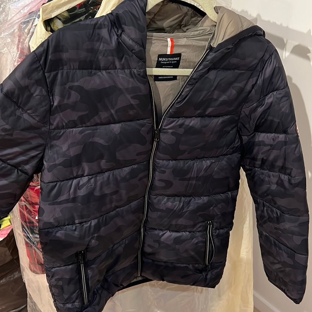 Nukutavake Boy’s Camo Jacket